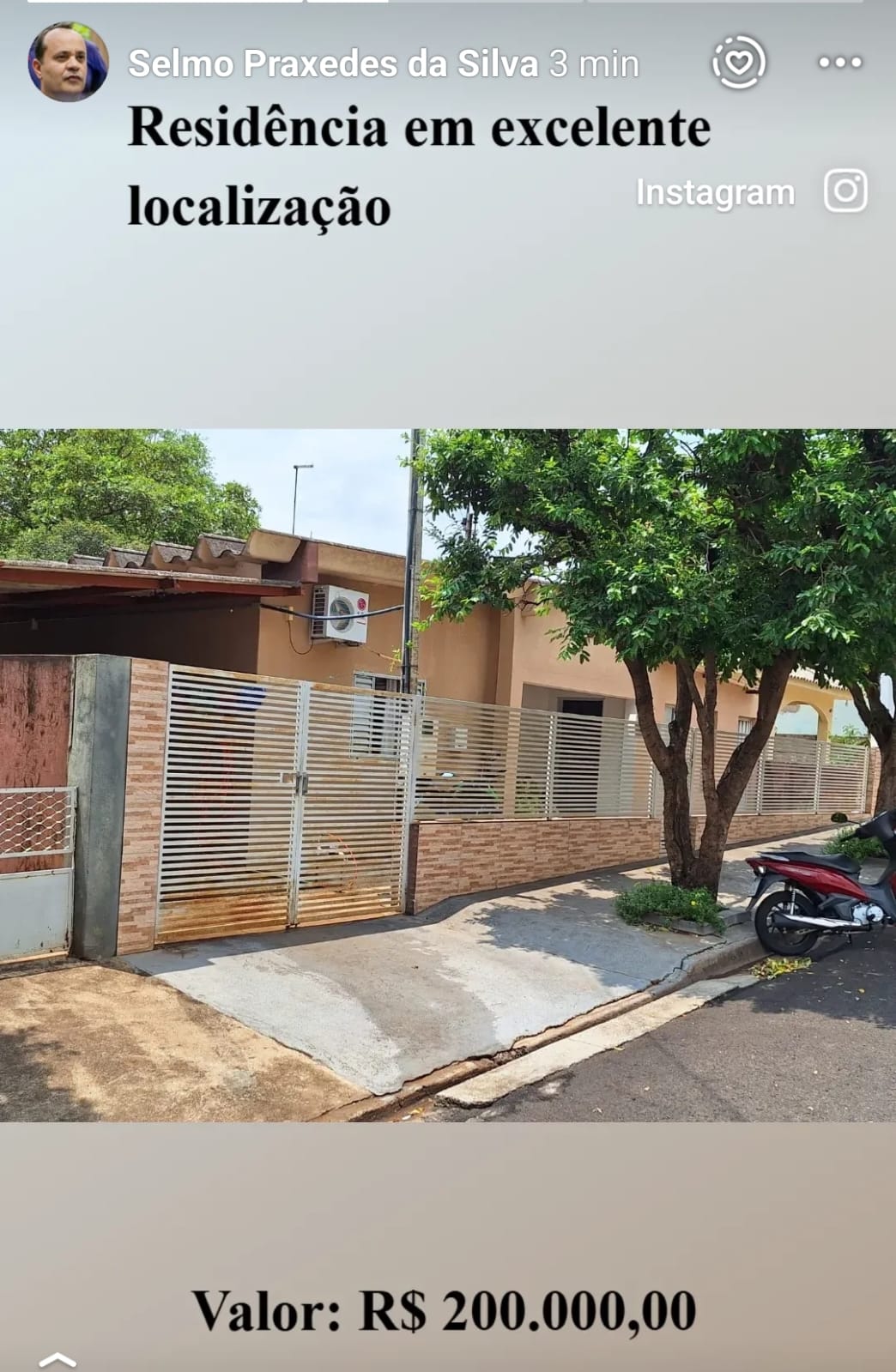 Residência – Vl Cayres – Lucélia – SP – R$ 200.000,00